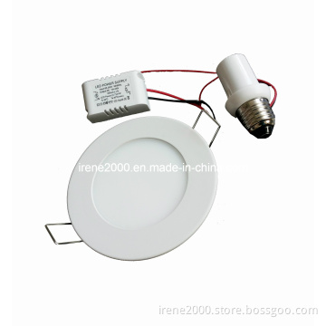 Dimmable 6W Round LED Panel Light 120mm